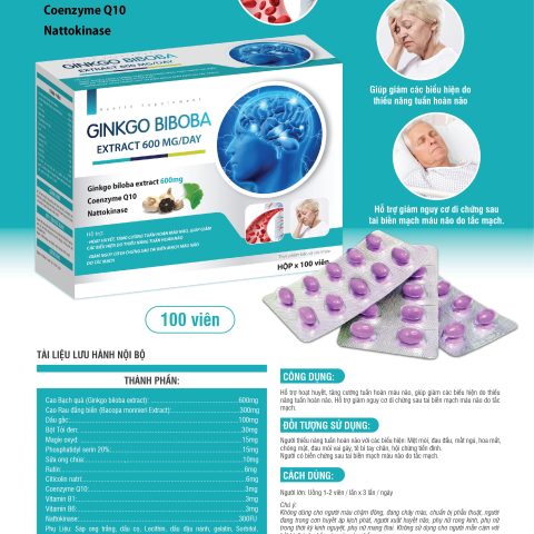 GINKGO BIBOBA EXTRACT 600MG